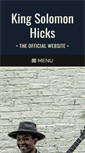Mobile Screenshot of kingsolomonhicks.com